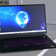 The front of the Alienware m15 R5.